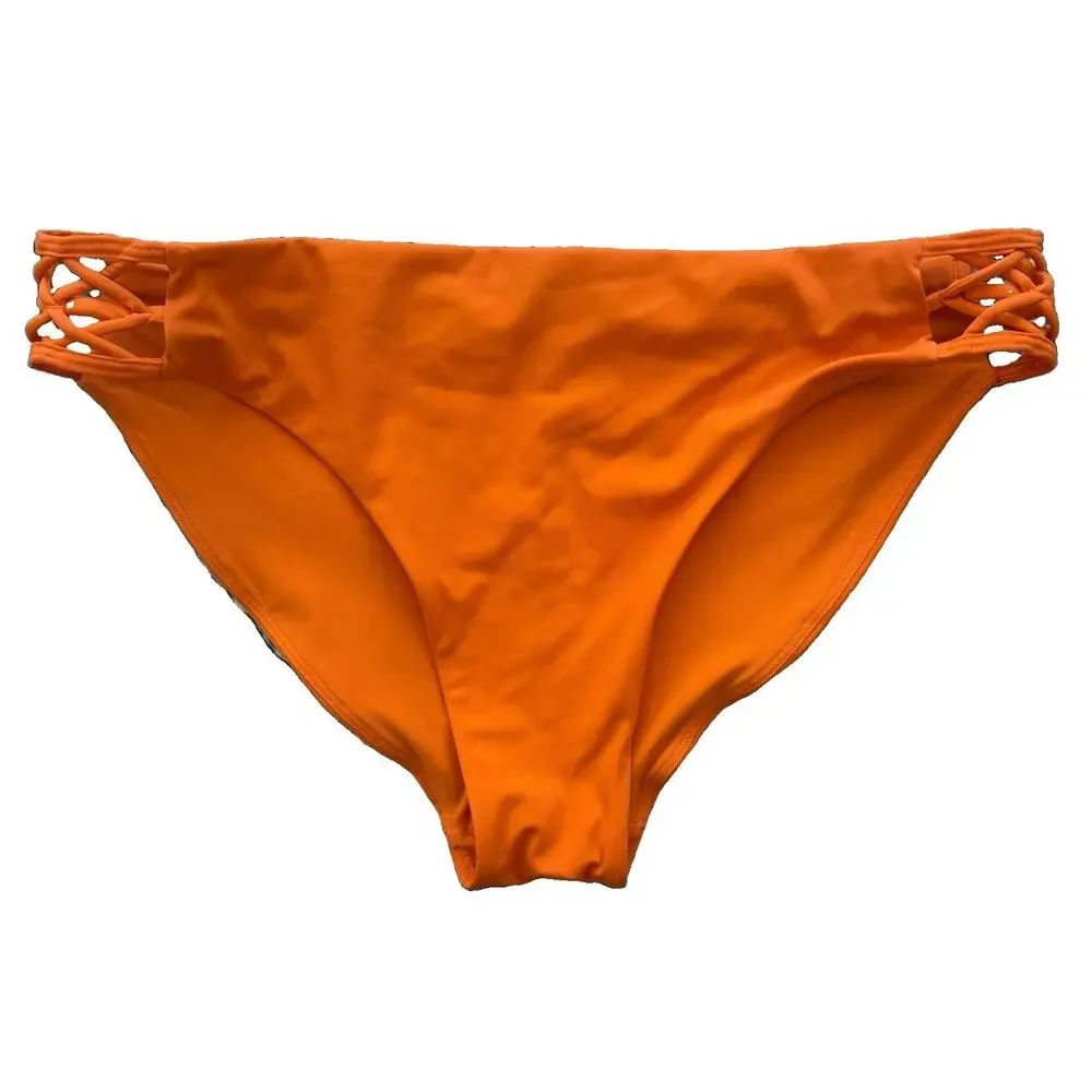 Lululemon Size 6 Orange Swim Bottoms Women’s Bikini